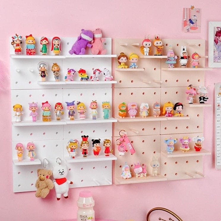 GOUYORQU Hello Kitty Storage Box,Kawaii Desk Organizer for Girls,Cute Foldable Baskets Desk Box,Office Desk Bathroom Vanity Hello Kitty Room Decor
