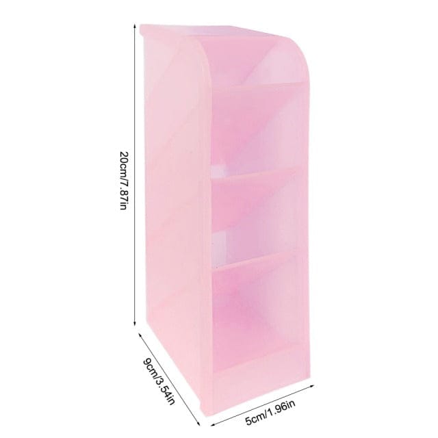 Pen & Washi-Tape Desk Organizer 50x20cm B Pink Decor The Kawaii Shoppu