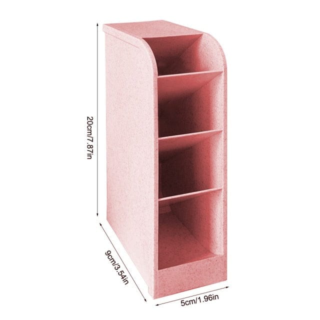 Pen & Washi-Tape Desk Organizer 5x20cm A Pink Decor The Kawaii Shoppu
