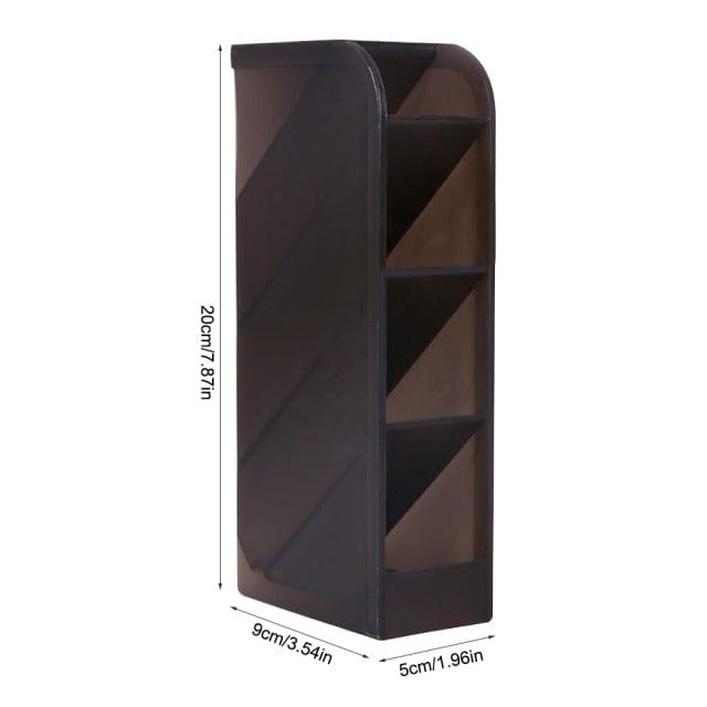 Pen & Washi-Tape Desk Organizer 5x20cm B Black Decor The Kawaii Shoppu