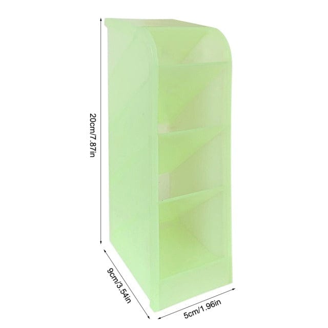 Pen & Washi-Tape Desk Organizer 5x20cm B Green Decor The Kawaii Shoppu