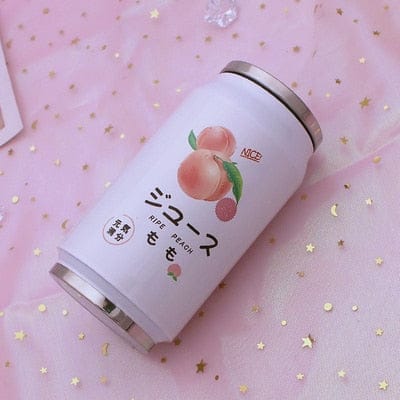 Stainless Steel Japan Juice Fruity Drink Cans 350 to 500ml I (350ml) Bottle The Kawaii Shoppu