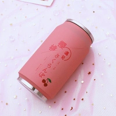 Stainless Steel Japan Juice Fruity Drink Cans 350 to 500ml L (350ml) Bottle The Kawaii Shoppu