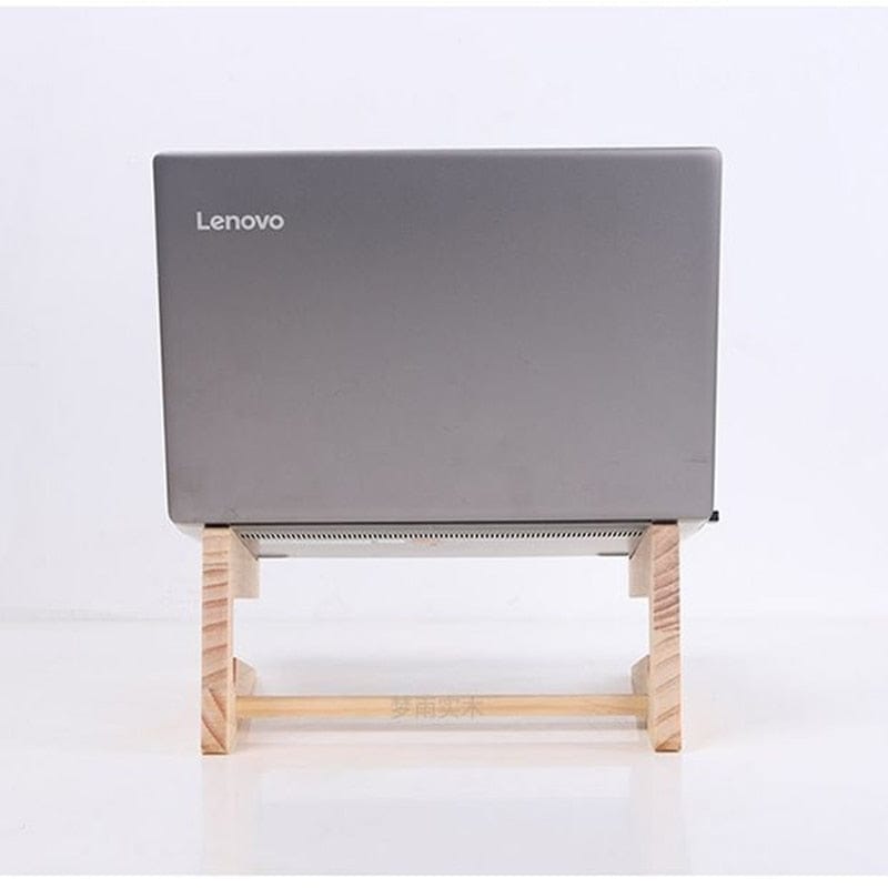 Sweet Minimal Wooden Laptop / Phone Desk Stand Furnishings The Kawaii Shoppu
