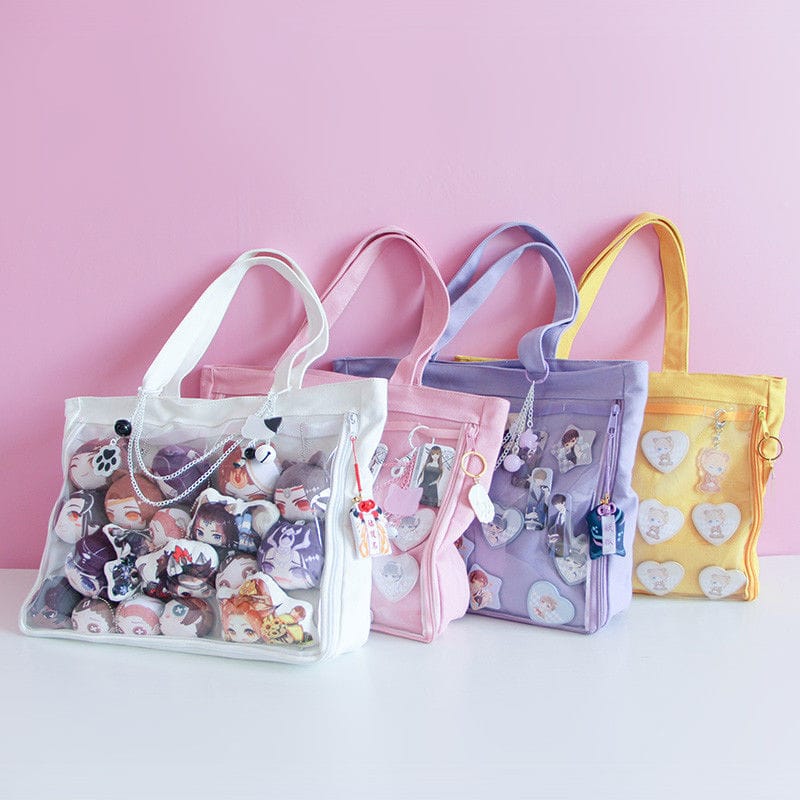 Sweet Shoppu Harajuku Canvas ITA bag Bags The Kawaii Shoppu